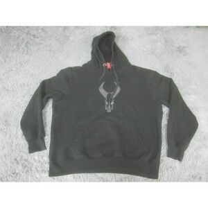Badlands Hoodie Sweatshirt Mens Medium Black Bio-Thermic Pullover Cotton Blend